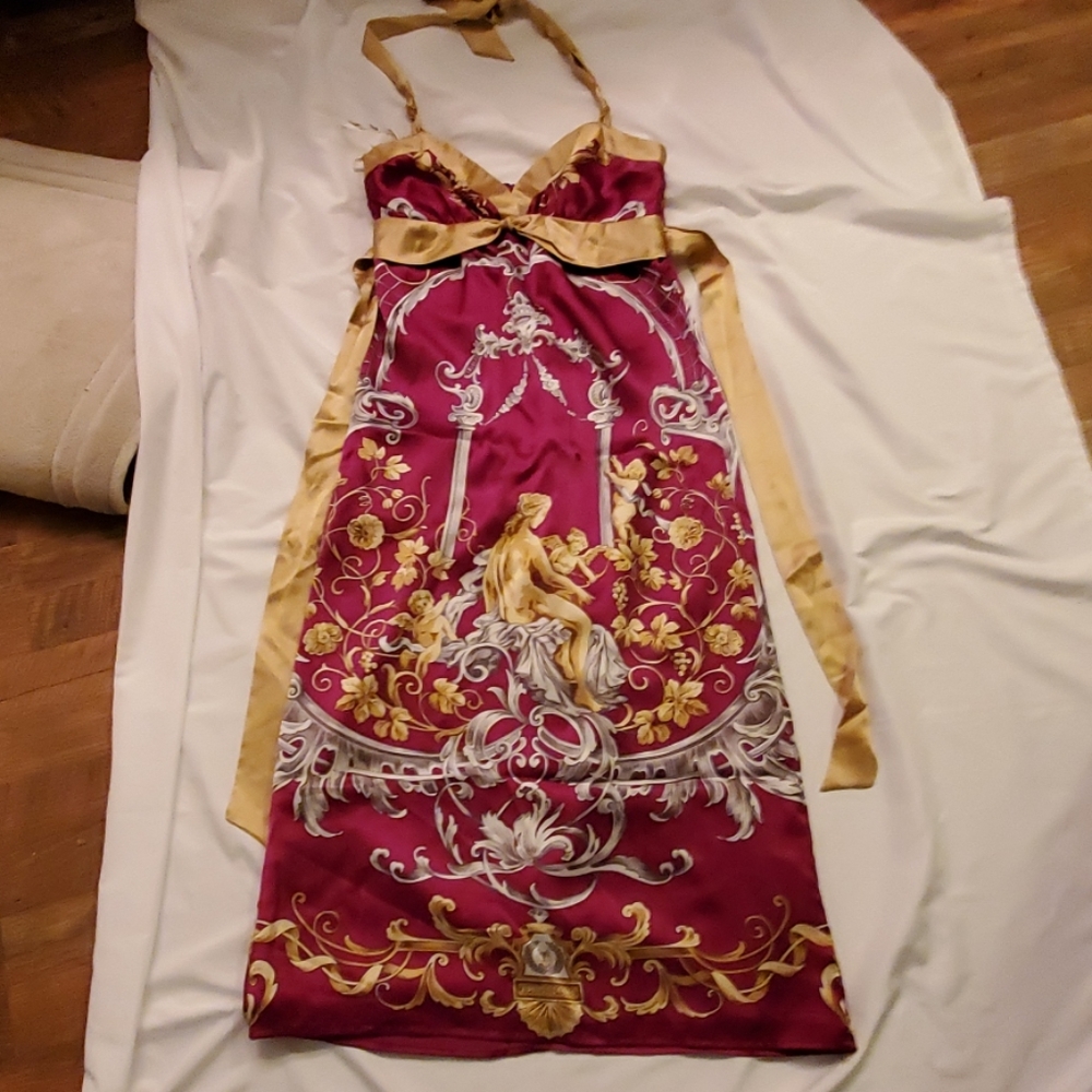 Super posh silk day dress